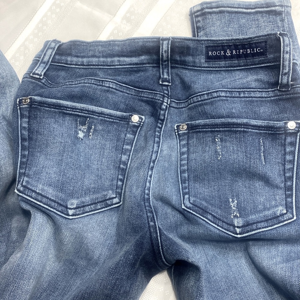 ROCK & REPUBLIC women’s skinny JEANS 4 BERLIN like new